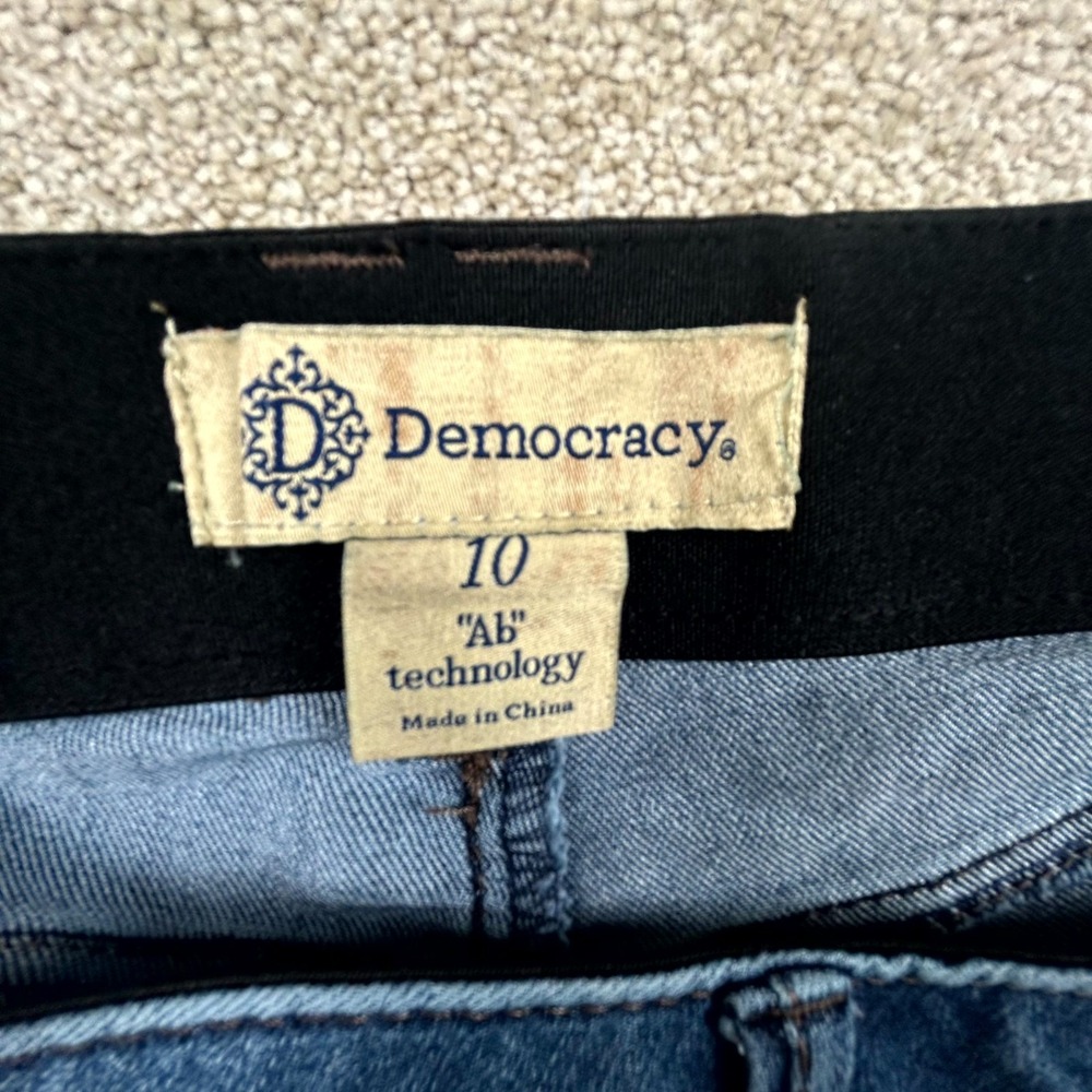 Democracy Women's Boot Cut Jeans - Medium Blue Wash - Picture 6 of 7